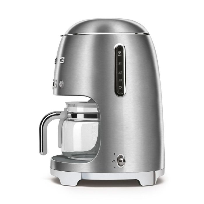 Smeg Cafetera de Goteo 50's Style Plateada DCF02SSEU 1 Smeg Cafetera de Goteo 50's Style Plateada DCF02SSEU 1