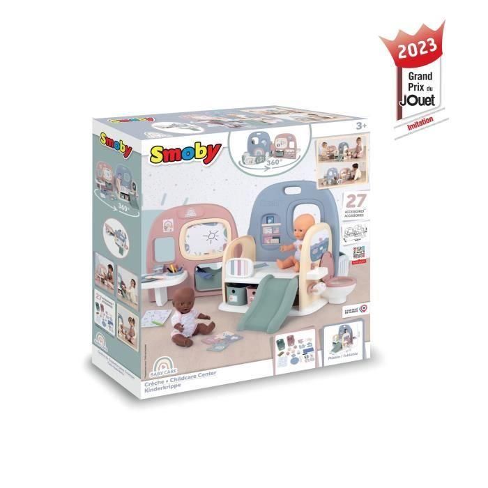 Smoby - Puericultura - Guardería 5 Espacios + 27 Accesorios 1 Smoby - Puericultura - Guardería 5 Espacios + 27 Accesorios 1