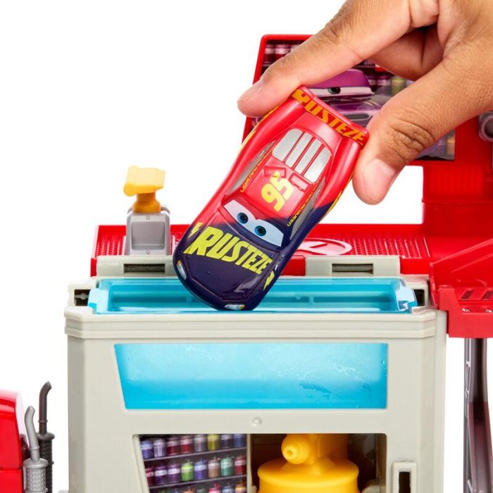 Mattel Camión Cars Taller de Pintura Móvil con Coche Rayo McQueen - Set de Juego Portátil Disney Pixar Cars para Niños y Niñas +3 años 3 Mattel Camión Cars Taller de Pintura Móvil con Coche Rayo McQueen - Set de Juego Portátil Disney Pixar Cars para Niños y Niñas +3 años 3