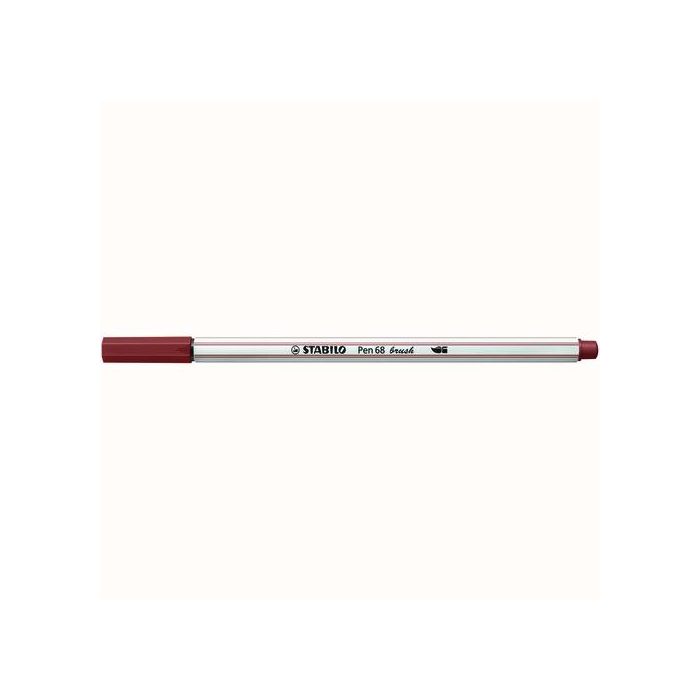 Rotulador Fibra Stabilo Pen 68 Brush Punta Pincel Siena (Set de 10) Rotulador Fibra Stabilo Pen 68 Brush Punta Pincel Siena (Set de 10)