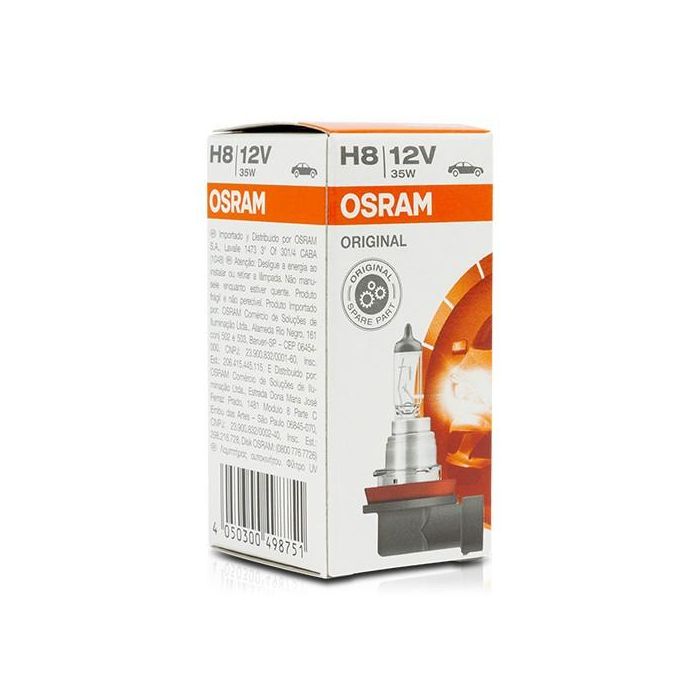 Bombilla para Automóvil Osram 64212 H8 12V 35W