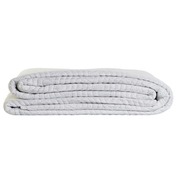 Colcha Oriental DKD Home Decor Blanco 260 x 1 x 180 cm 3 Colcha Oriental DKD Home Decor Blanco 260 x 1 x 180 cm 3