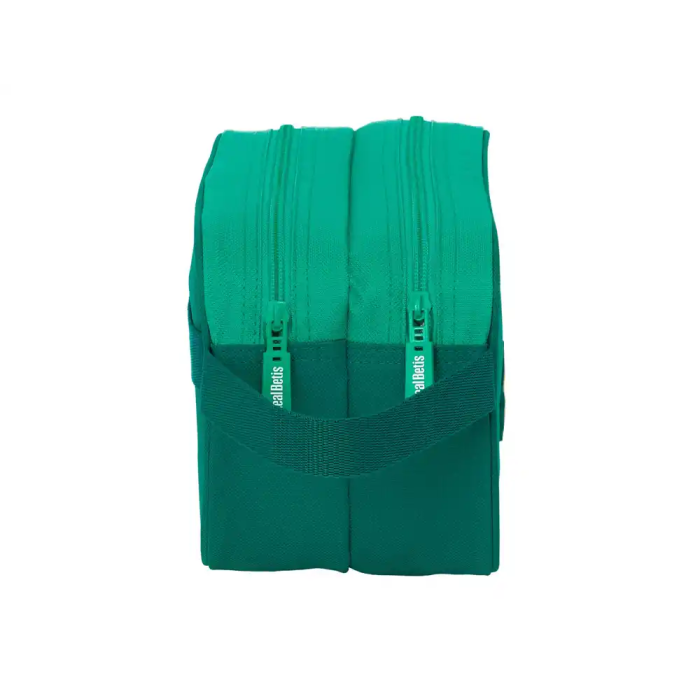 Safta Neceser Adaptable a Carro Real Betis Balompié con 2 Cremalleras, 26x15x12.5 cm 2 Safta Neceser Adaptable a Carro Real Betis Balompié con 2 Cremalleras, 26x15x12.5 cm 2