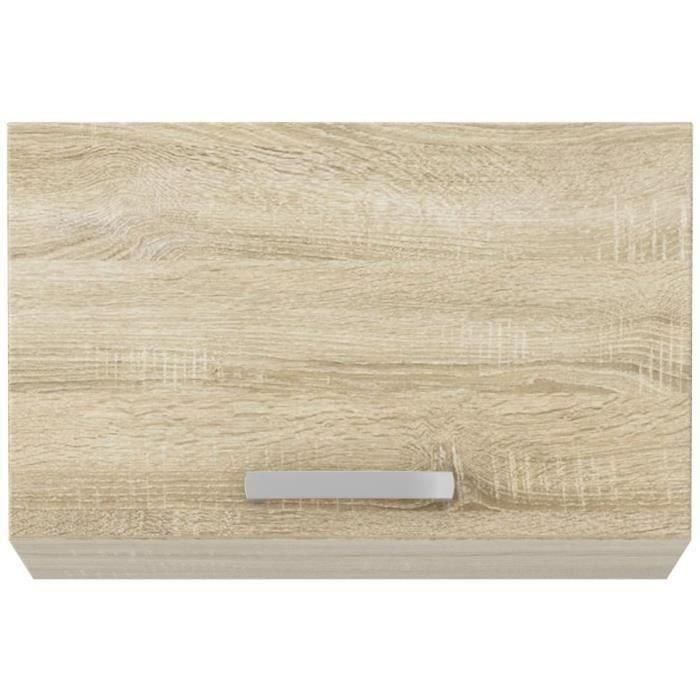 LASSEN Mueble Campana con Puerta Basculante, Decoración Roble Sonoma, 60 x 31,6 x 36 cm 1