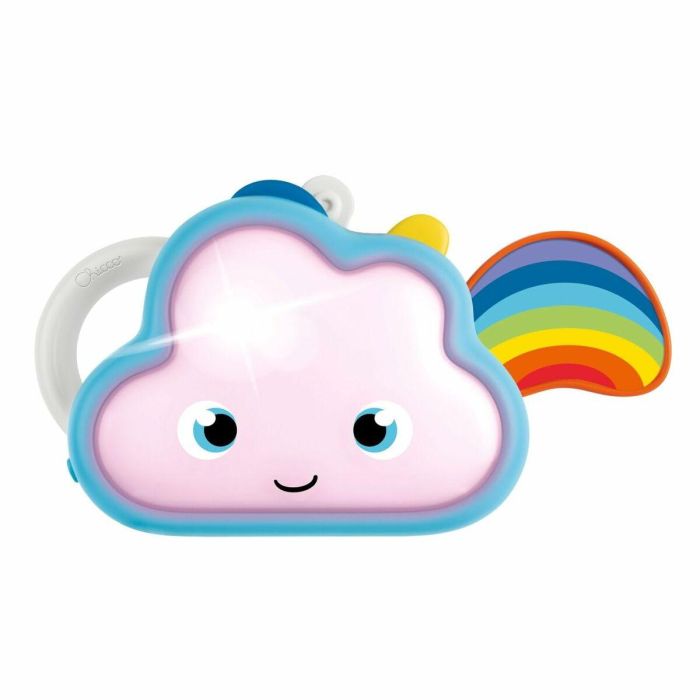 Chicco Nube parlante, juguete interactivo con colores, sonidos y melodías, incluye 3 pilas AAA, 17x6x13 cm 4