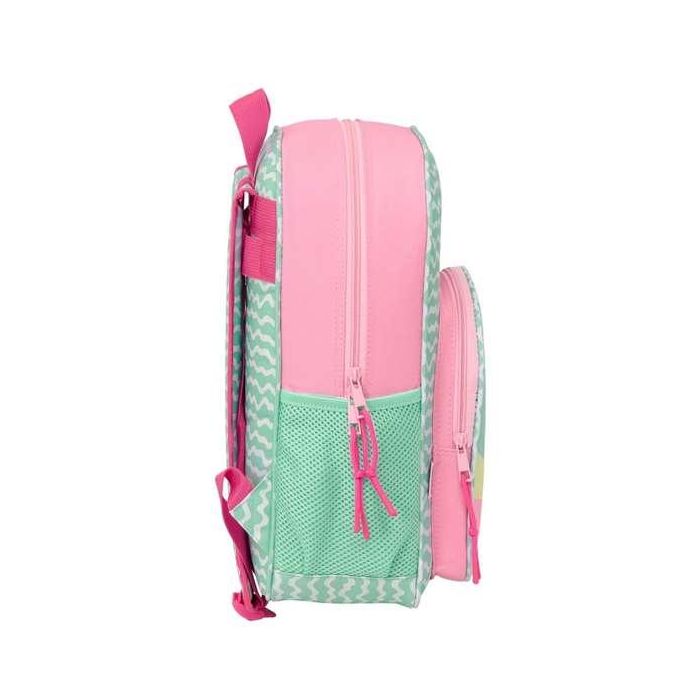 Mochila junior adapt.carro stitch "ice cream" 32x38x12 cm 2 Mochila junior adapt.carro stitch "ice cream" 32x38x12 cm 2