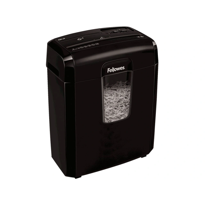 Fellowes Destructora LX-25M Capacidad 6 Hojas, Partículas P-4, Clips y Tarjetas, Papelera 11,5L 2