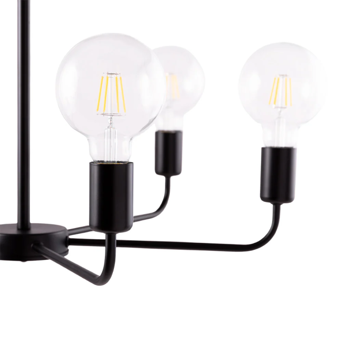 Lámpara de Techo "Diaobingshancun" SKD-0222-14 Diseño Vintage Sesentero