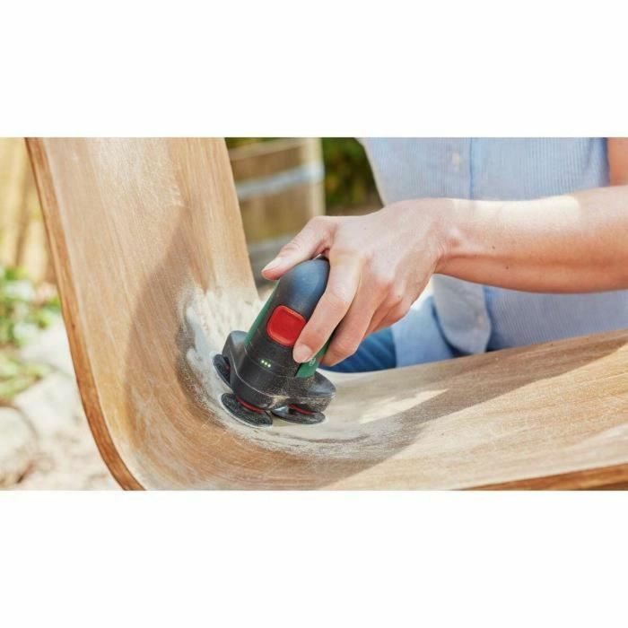 Lijadora de disco inalámbrica Bosch: solo herramienta EasyCurvSander 12 1