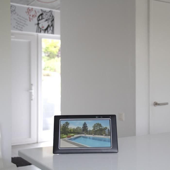 Chacon Kit 2 Cámaras de Seguridad Inalámbricas IP con Pantalla Táctil 1080p (2MP) para Hogar y Oficina, Visión Nocturna, 100m Alcance 2