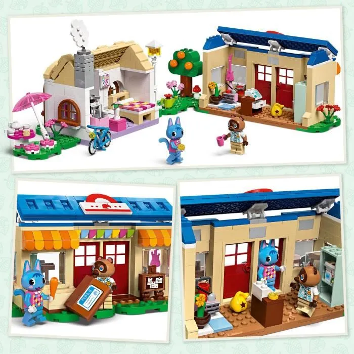 Lego Animal Crossing MiniNook y casa de Minina Set de Construcción 535 Piezas Juguete para Niños y Niñas 7+ Años 2