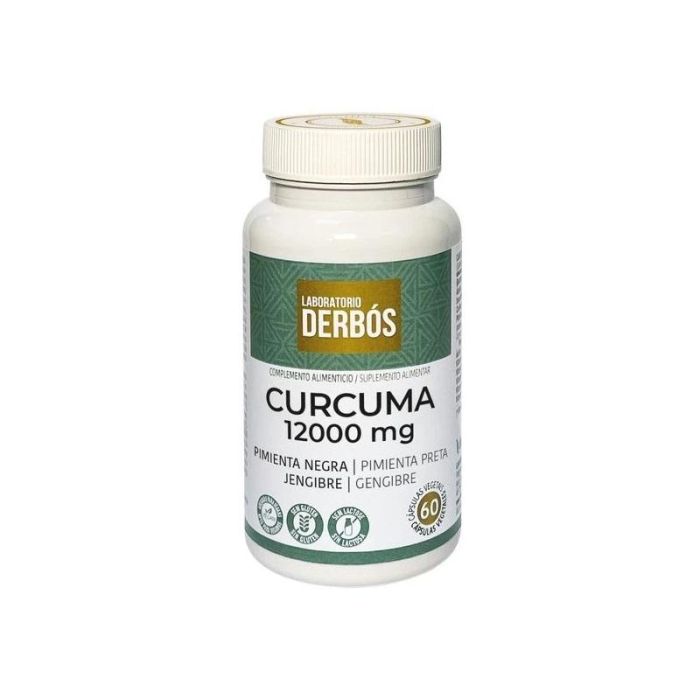 DERBOS Cúrcuma 12000 mg 60 Cápsulas