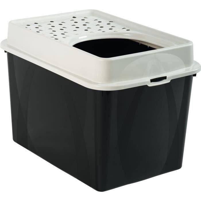 Cat Toilet Eco Berty Blanco Negro Cat Toilet Eco Berty Blanco Negro
