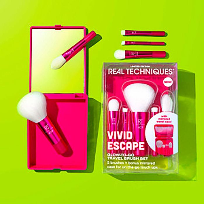 Real Techniques Vivid Escape Glow-To-Go Estuche 5 Pz 1 Real Techniques Vivid Escape Glow-To-Go Estuche 5 Pz 1