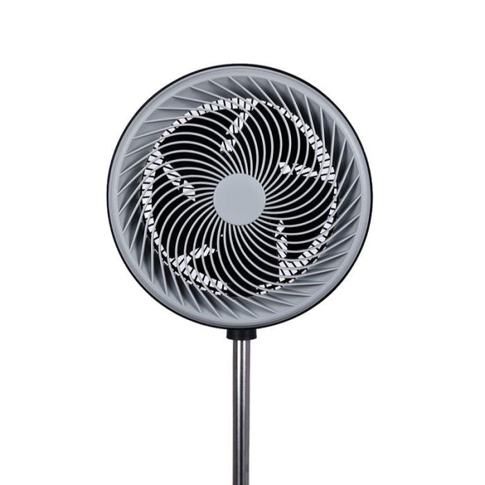 DAEWOO Ventilador de Torre 90W Alta Velocidad, 12 Pulgadas / 30 cm, Base Redonda, Negro