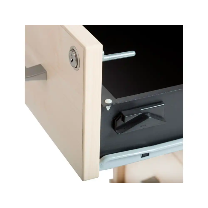 Rocada Cajonera Serie Store con 3 Cajones 58x40x59,5 cm Acabado Gris/Gris 1