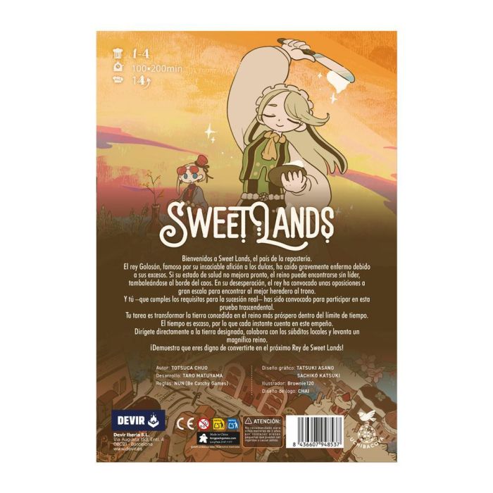 Juego Mesa Sweet Lands 1