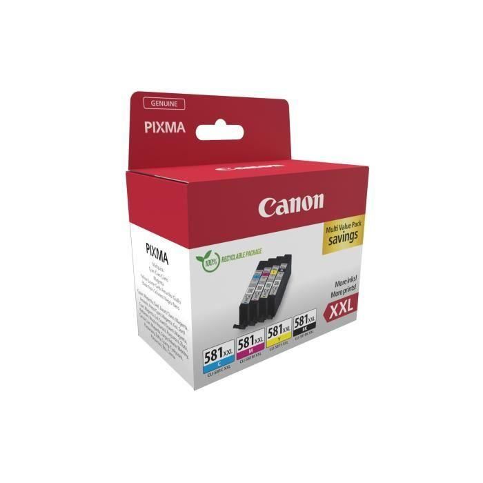 CANON CLI581XXL CMYB Multipack ECOPACK Pixma TR8550 TS6250 MULTIPACK 4- COLORES 1