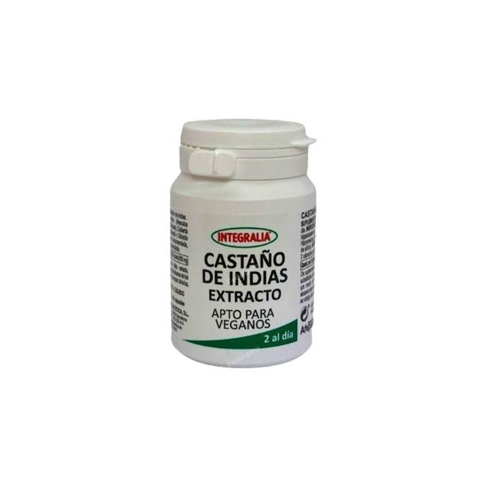 INTEGRALIA Castaño de Indias Extracto 600 mg. 20% Escina para Veganost 60 Cápsulas