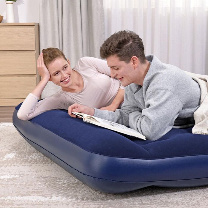 Bestway Colchon Doble con Hinchador de Pie 203x152x28 cm Hinchable y Camping 67226 1 Bestway Colchon Doble con Hinchador de Pie 203x152x28 cm Hinchable y Camping 67226 1
