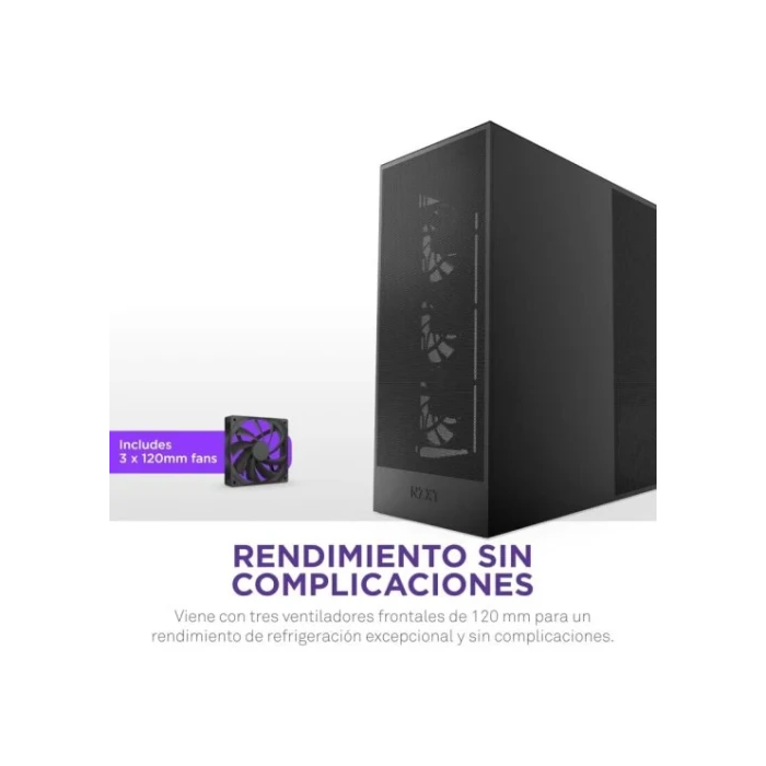 NZXT H2 FLOW MINI-ITX CI-H21FB-01 Caja PC