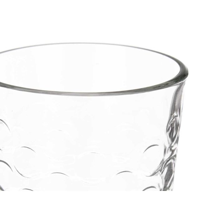Vivalto Set 6 Vasos de Vidrio Transparente con Puntos, 190 ml, Apto para Lavavajillas, diám. 6,8 x 9,8 cm (8 Unidades) 3 Vivalto Set 6 Vasos de Vidrio Transparente con Puntos, 190 ml, Apto para Lavavajillas, diám. 6,8 x 9,8 cm (8 Unidades) 3
