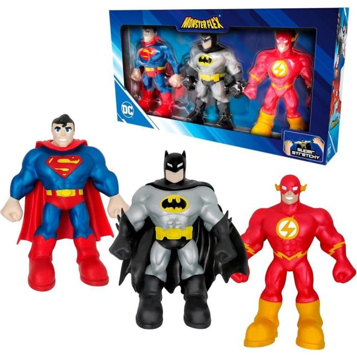 Bizak Monsterflex D.C. Pack 3 Figuras Articuladas Elásticas Deformables Universo D.C. 0 Bizak Monsterflex D.C. Pack 3 Figuras Articuladas Elásticas Deformables Universo D.C. 0