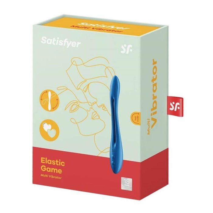 Satisfyer Elastic game multi-vibrador azul