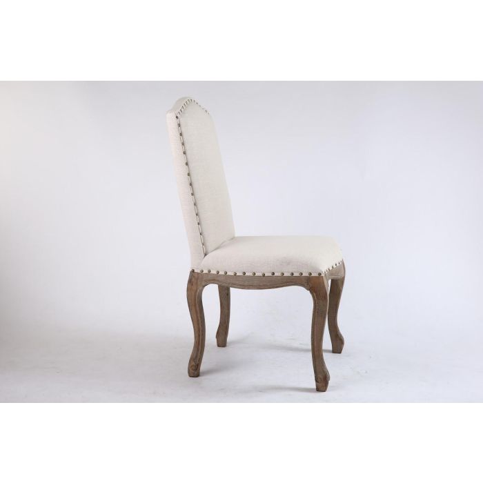 Silla Romantico DKD Home Decor Beige Marron 52 x 102 x 53 cm (2 Unidades) 3