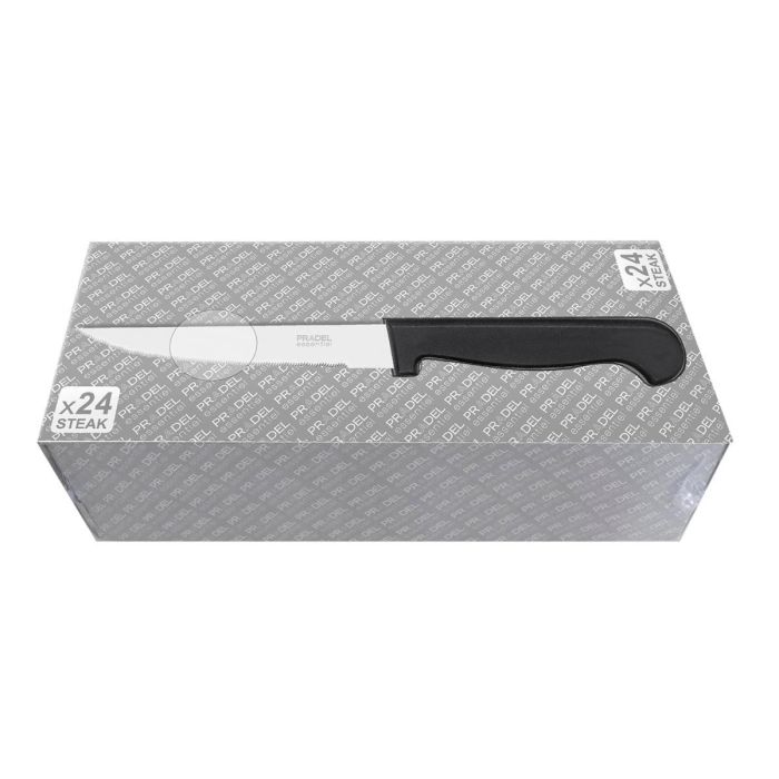 Pradel Caja 24 Cuchillos Chuleteros Acero Inox Pp 21 cm 1