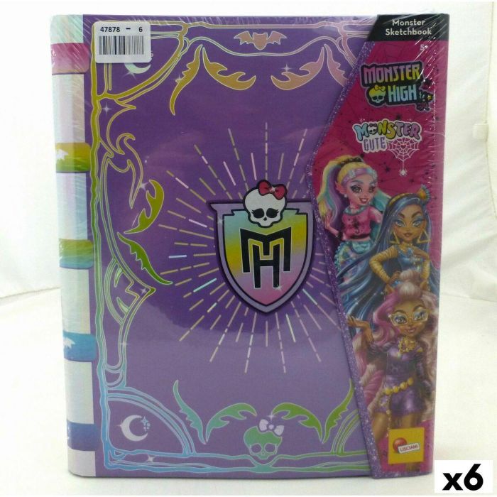 Set de Dibujo Monster High (6 Unidades) 10 Set de Dibujo Monster High (6 Unidades) 10