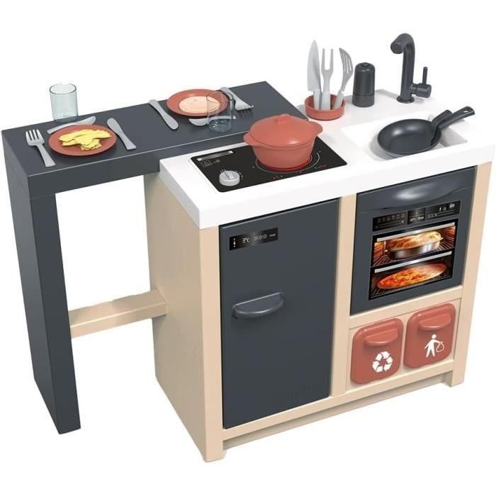 Smoby SMO3032163126010 – Isla de Cocina de Juguete para Niños, a partir de 3 años