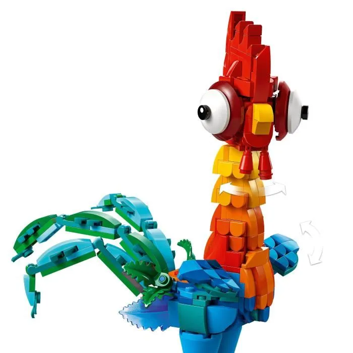 LEGO Disney Vaiana 2 43272 Heihei - Juguete para Niñas a partir de 9 Años con Pollo para Construir 3