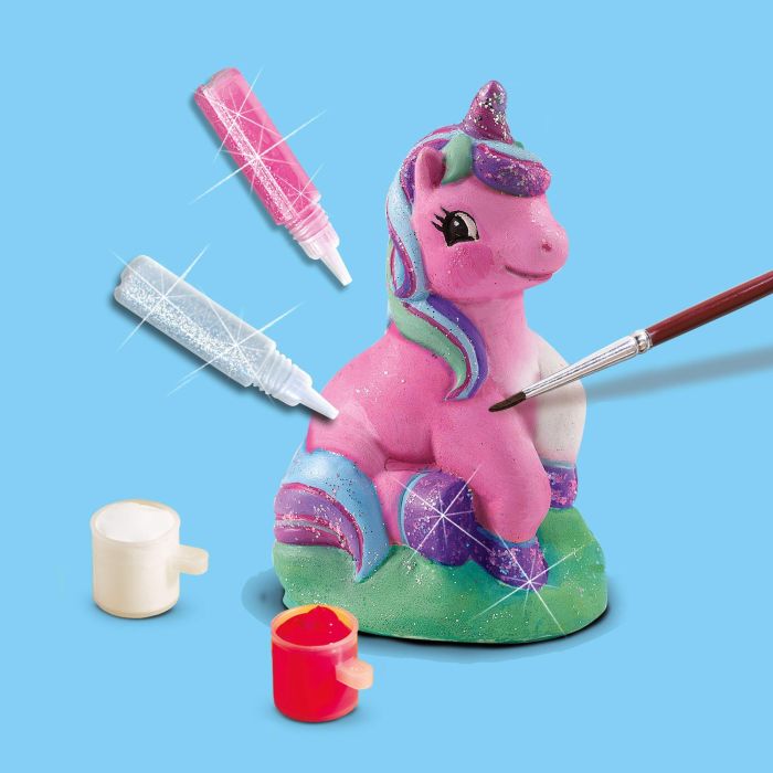 Ses Creative Moldura y Pintura Unicornio SES1701831140360 Fácil de Rellenar con Yeso y Agua 3