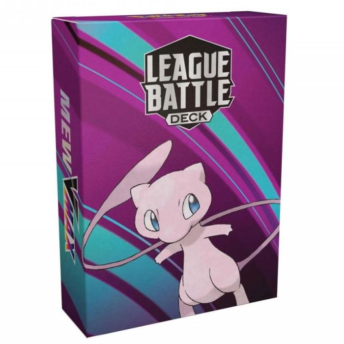 Blister Juego Cartas Coleccionables League Battle Mew VMax Pokemon español 2
