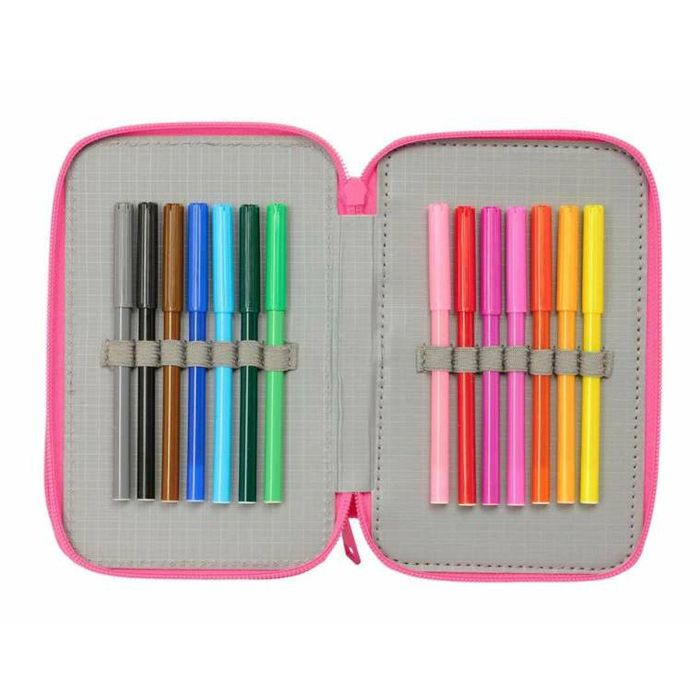 Safta Plumier Triple 37 Piezas Princesas 12,5x19,5x5,5cm 1 Safta Plumier Triple 37 Piezas Princesas 12,5x19,5x5,5cm 1