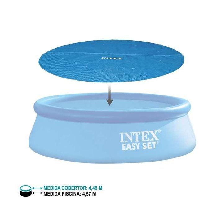 Cubrepiscinas Intex 28013 Redondo Solar Ø 457 cm 3