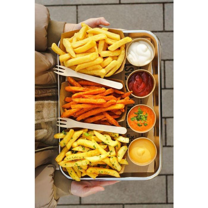 Algon Set 15 Barquillas Kraft 13.4 cm x 10 cm (24 Unidades)