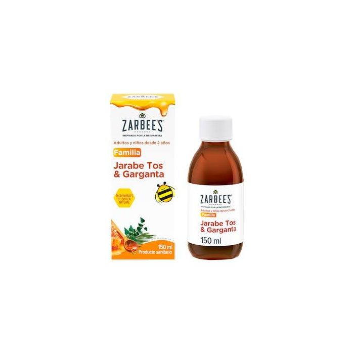 Zarbees Jarabe Familia Tos Y Garganta 150 Ml