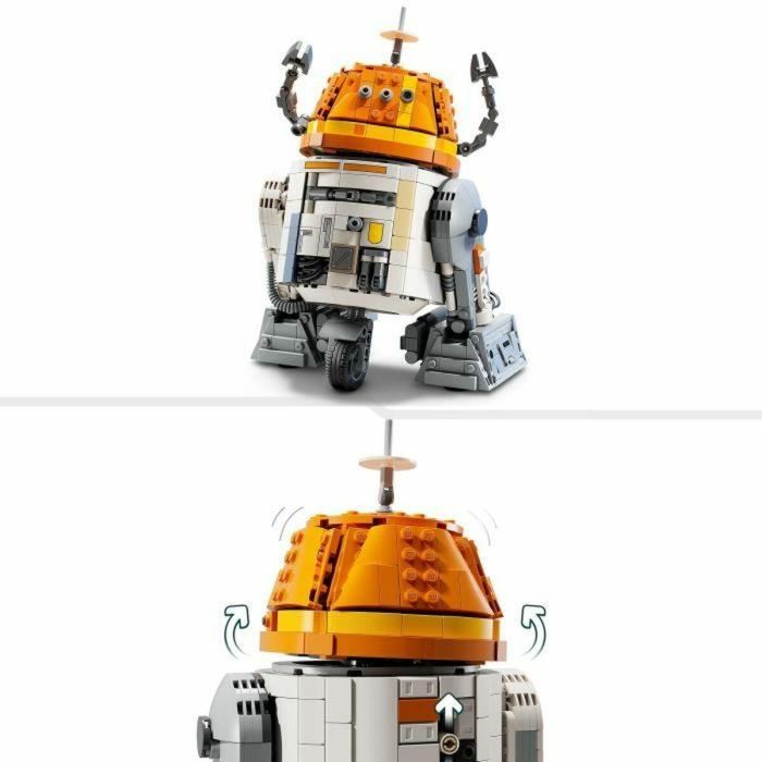 LEGO Star Wars 75416 Ahsoka, el droide astromecánico Chopper (C1-10P), set de construcción, a partir de 10 años 2 LEGO Star Wars 75416 Ahsoka, el droide astromecánico Chopper (C1-10P), set de construcción, a partir de 10 años 2