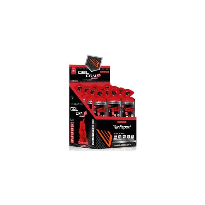 Infisport Gel Oral Cola con Cafeína 1500mg 50g 18 Unidades