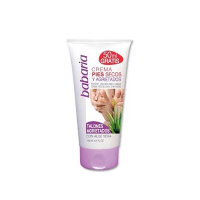 Babaria Aloe vera crema pies secos y agrietados 150 ml