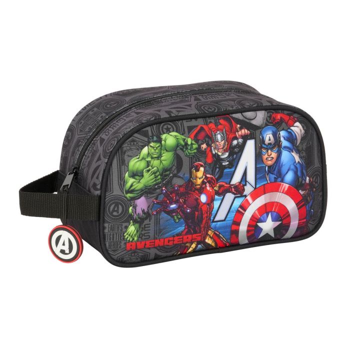 Neceser de Viaje The Avengers Vendetta Negro 26 x 15 x 12 cm