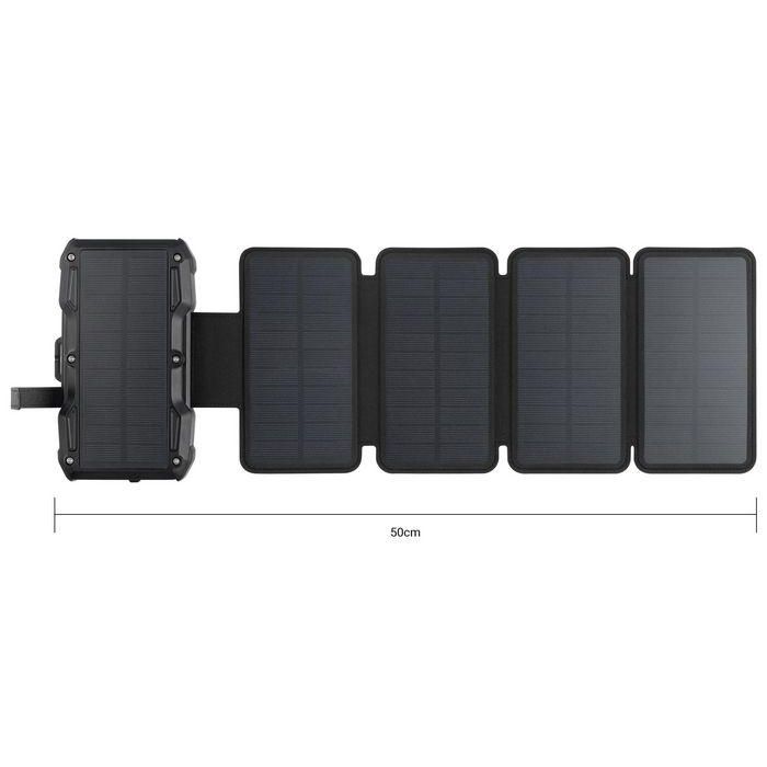 Sandberg Solar 5-Panel Powerbank 27000 mAh Cargador Portátil con Panel Solar Plegable 8