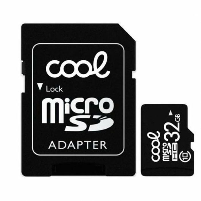 Tarjeta de Memoria Micro SD con Adaptador Cool 32 GB