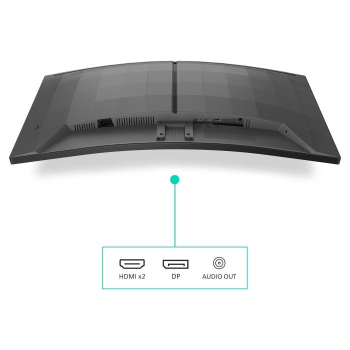 Philips 34M2C3500L/00 Monitor 34" WQHD (3440x1440) Fast VA 1ms 180Hz Curvo 21:9 6