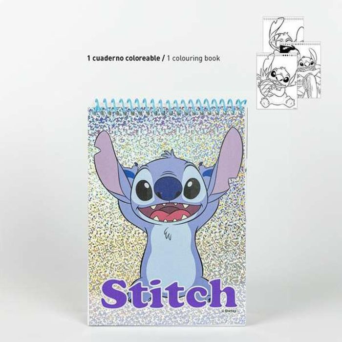 Conjunto de papelería coloreable stitch 30.0 x 30.0 x 2.5 cm 5 Conjunto de papelería coloreable stitch 30.0 x 30.0 x 2.5 cm 5