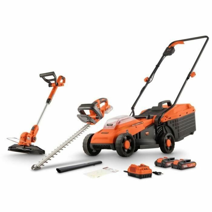 Dual Power POWDPGBOX25A Cortadora de césped, Bordeadora y Cortasetos 20 V Ancho de corte 330 mm Dual Power POWDPGBOX25A Cortadora de césped, Bordeadora y Cortasetos 20 V Ancho de corte 330 mm