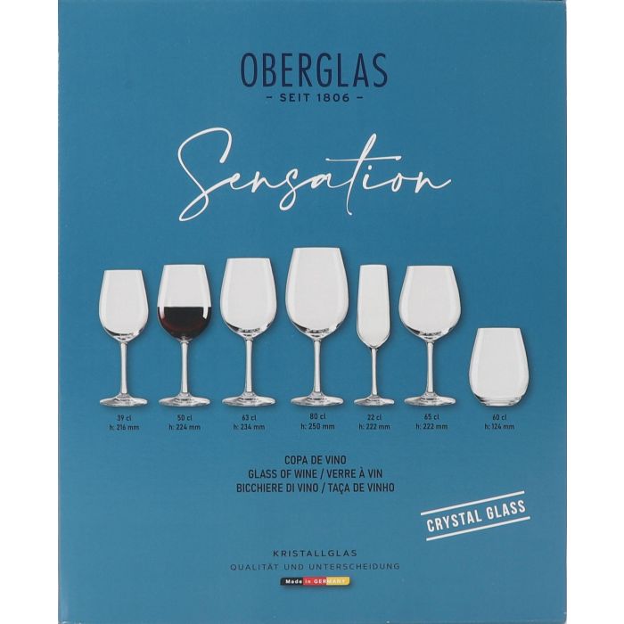 Oberglas Set 6 Copas de Vino Sensatio 50 cl