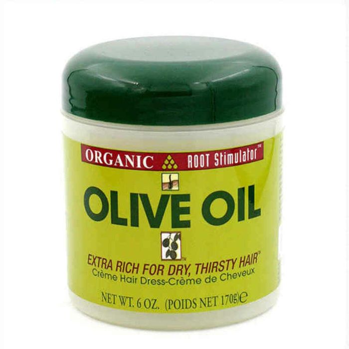 Olive Oil Creme Hair Dress Extra Rich For Dry 170 gr Organic Root Stimulator